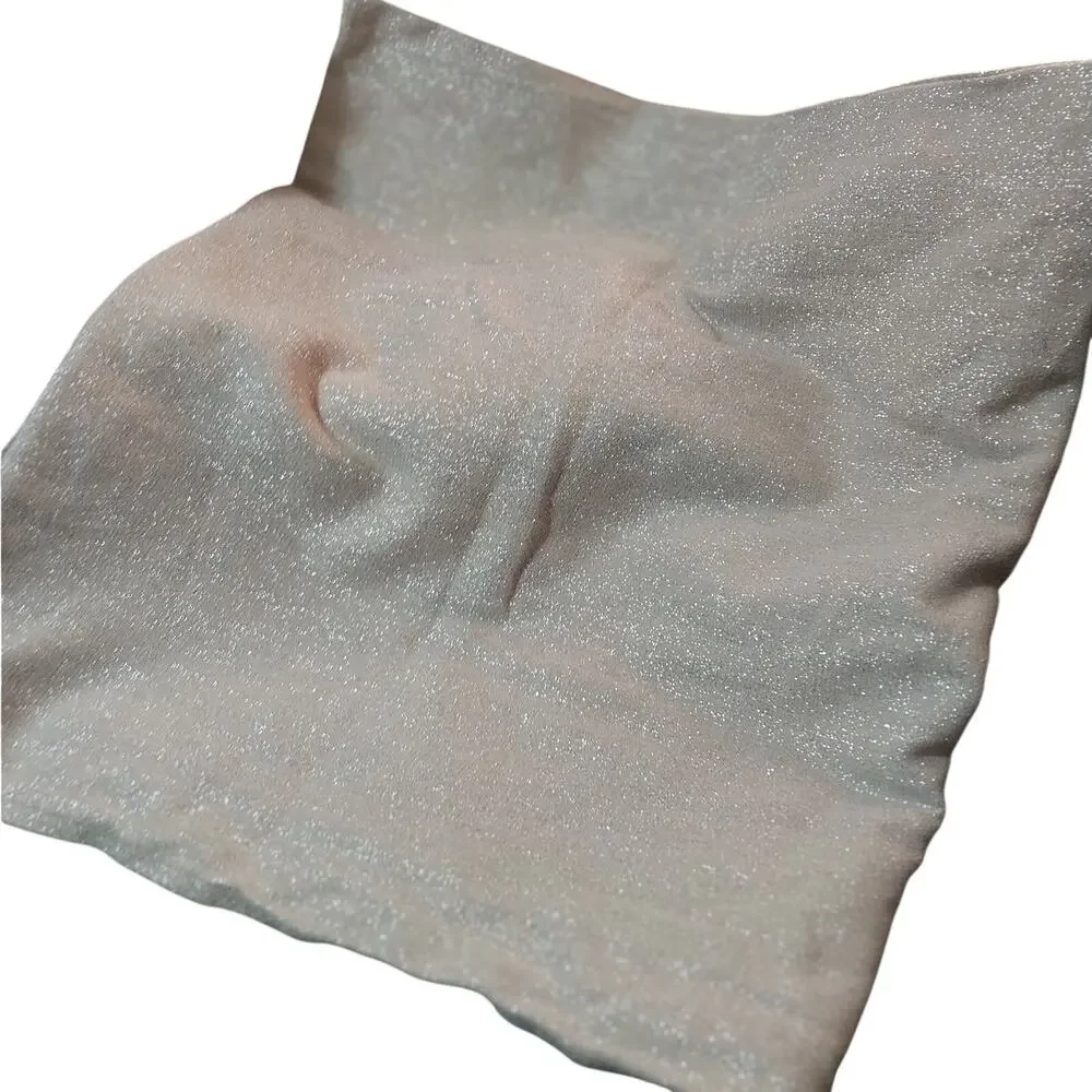 GLITTERING GOLD COTTON AMD SILVER METALLIC RECTANGULAR TABLECLOTH! 96